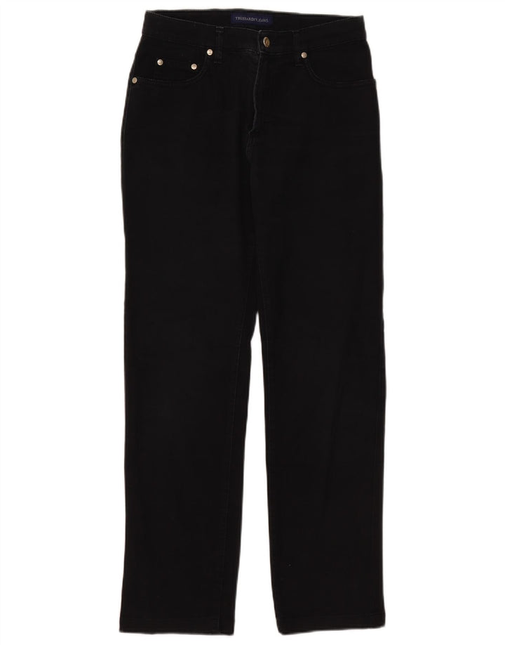 Trussardi Straight Jeans til kvinder W27 L28 Sort
