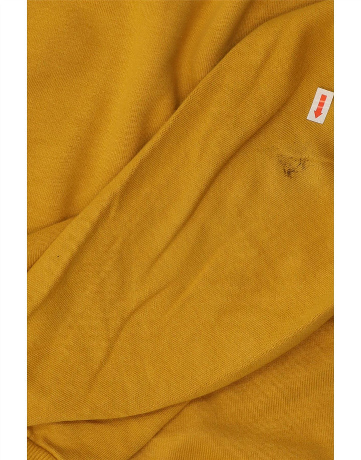 Zara Herre Sweatshirt Jumper 2XL Gul Bomuld