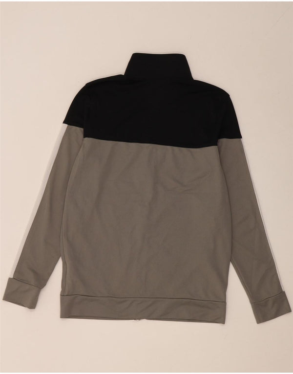 Under Armour Mens Tracksuit Top Jacket Small Grey Colourblock Polyester