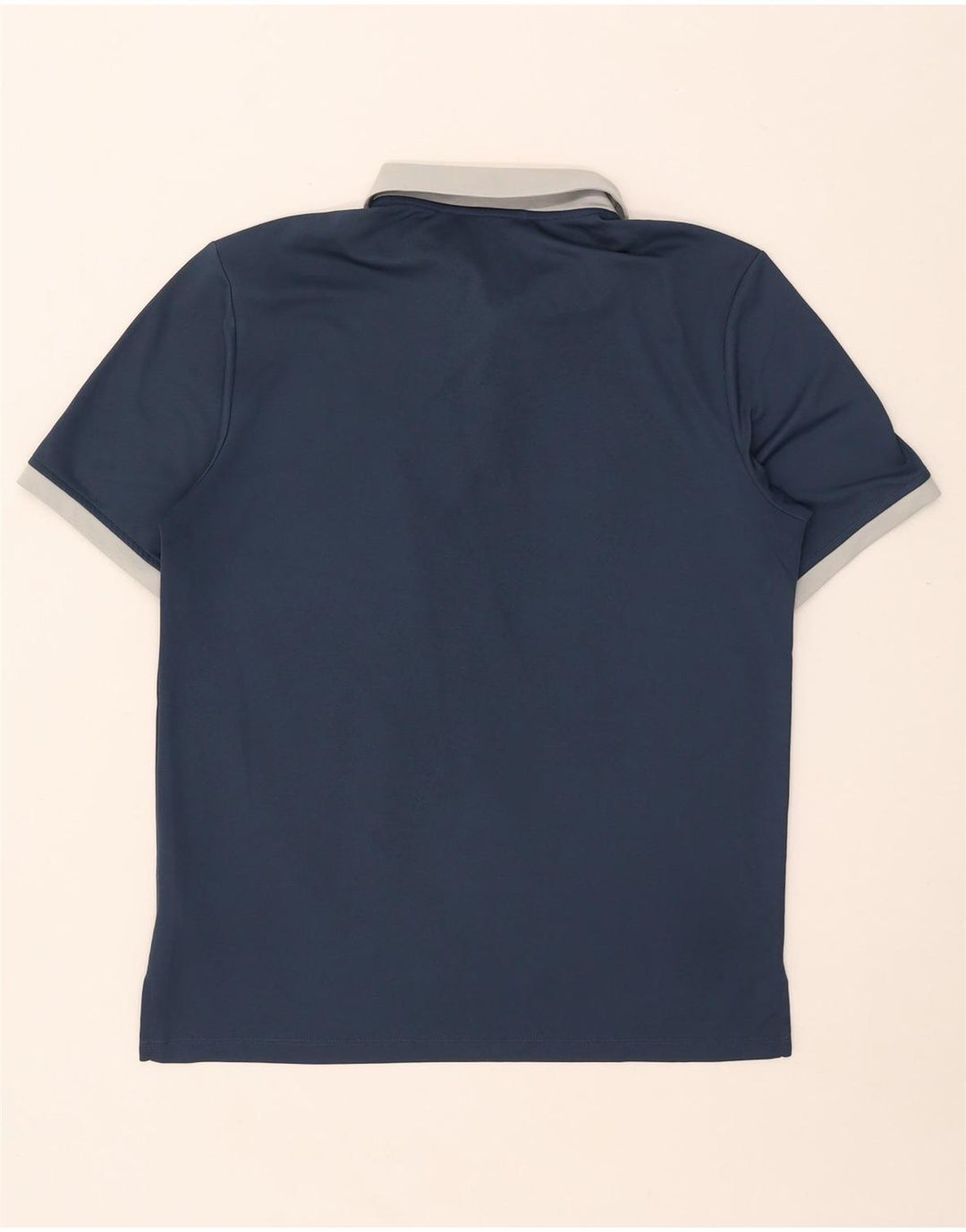 ADIDAS Rugby poloshirt til mænd Medium marineblå polyester