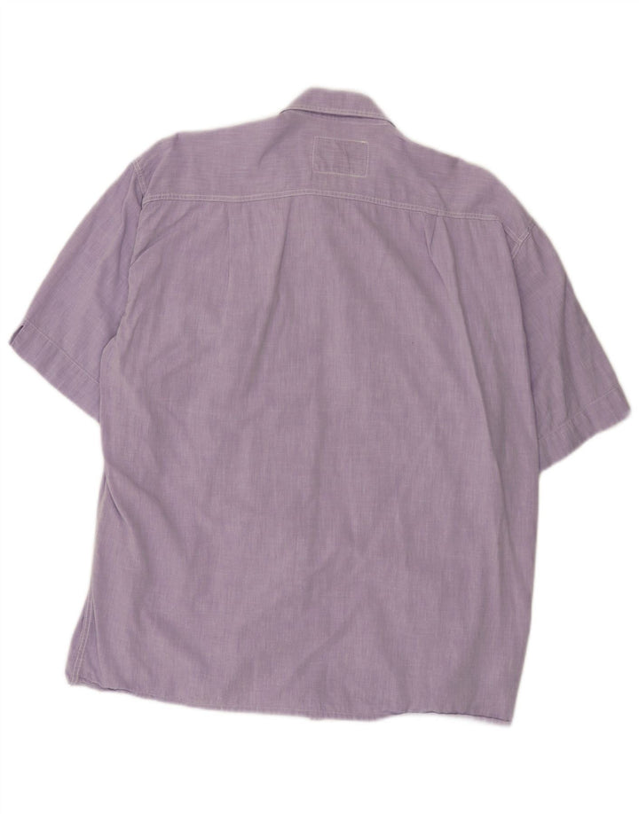 LEVI'S Kortærmet Herreskjorte Stor Lilla