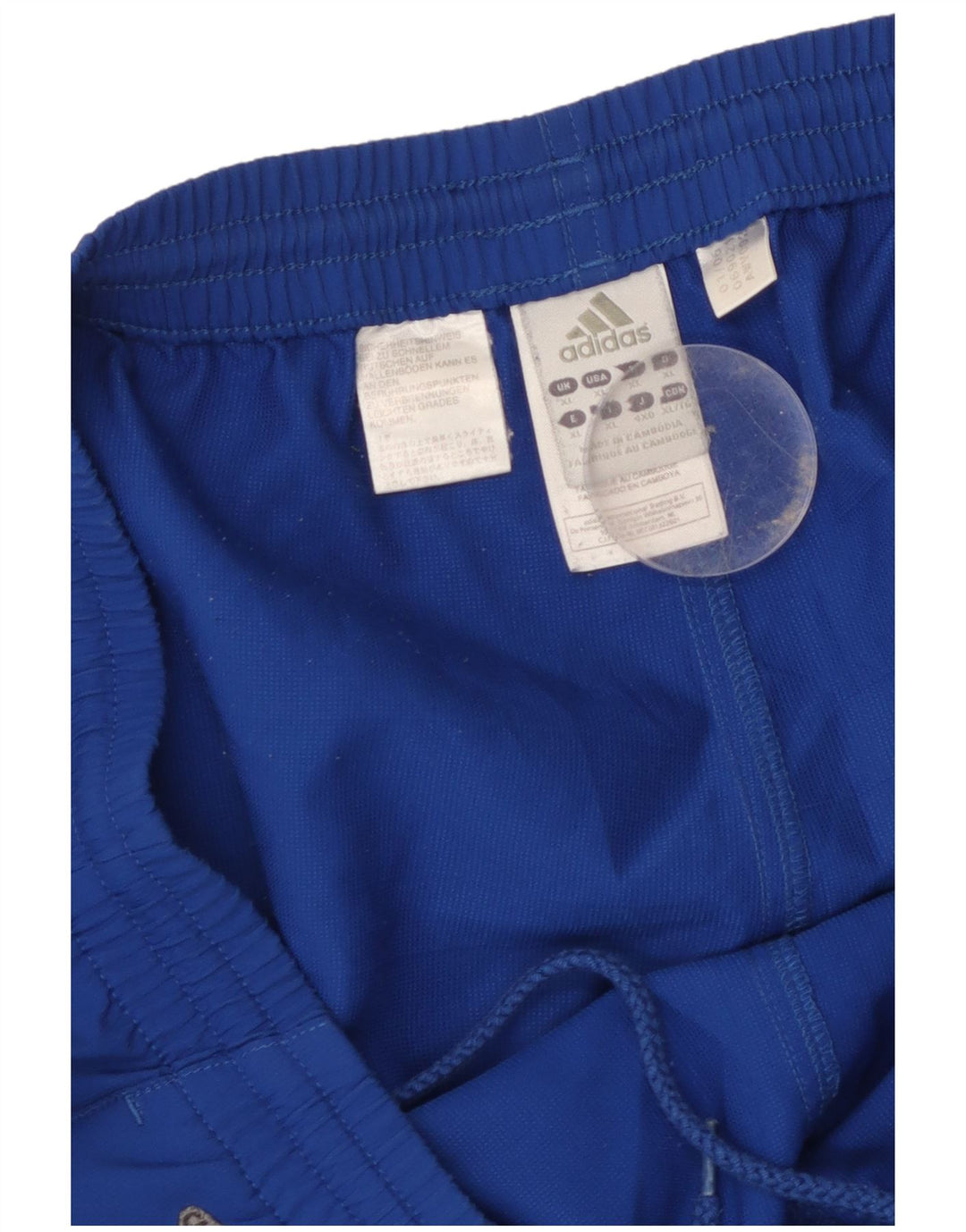 Adidas Herre Climalite Graphic Bermuda Sportshorts XL Blå Colourblock