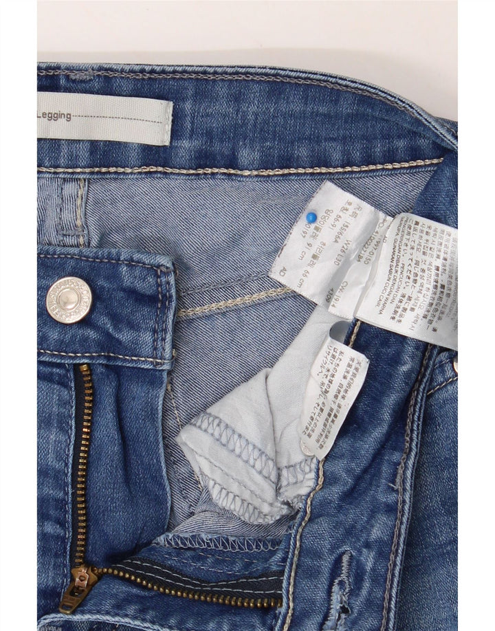 LEVI'S Womens Jegging Jeans W26 L30 Blue Cotton Vintage Levi's and Second-Hand Levi's from Messina Hembry 
