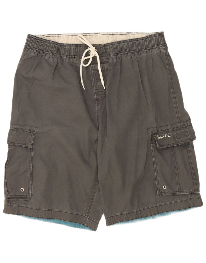 WEIRD FISH Herre Cargo svømmeshorts XL Grå polyester