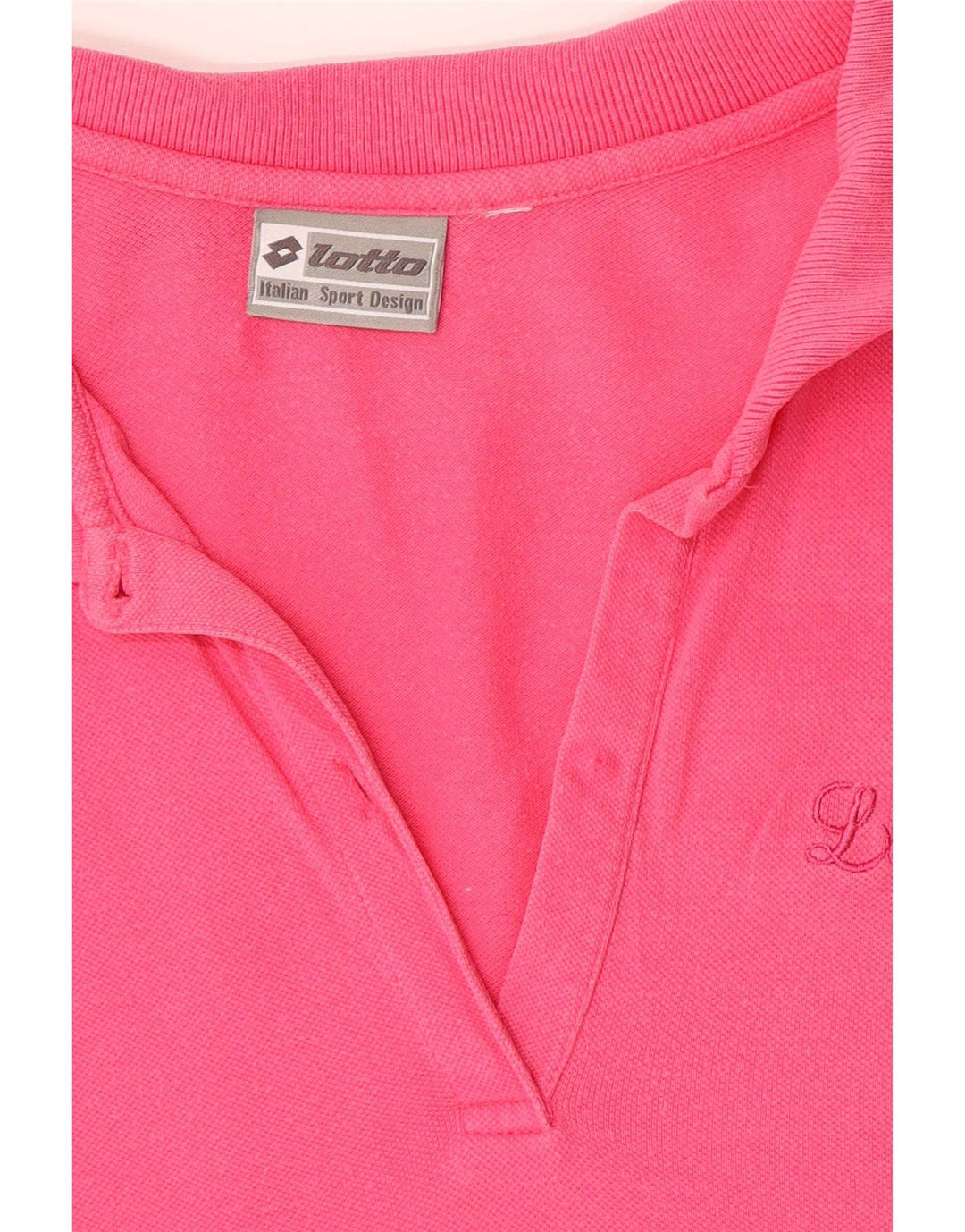 Lotto Dame Polo Shirt Medium Pink