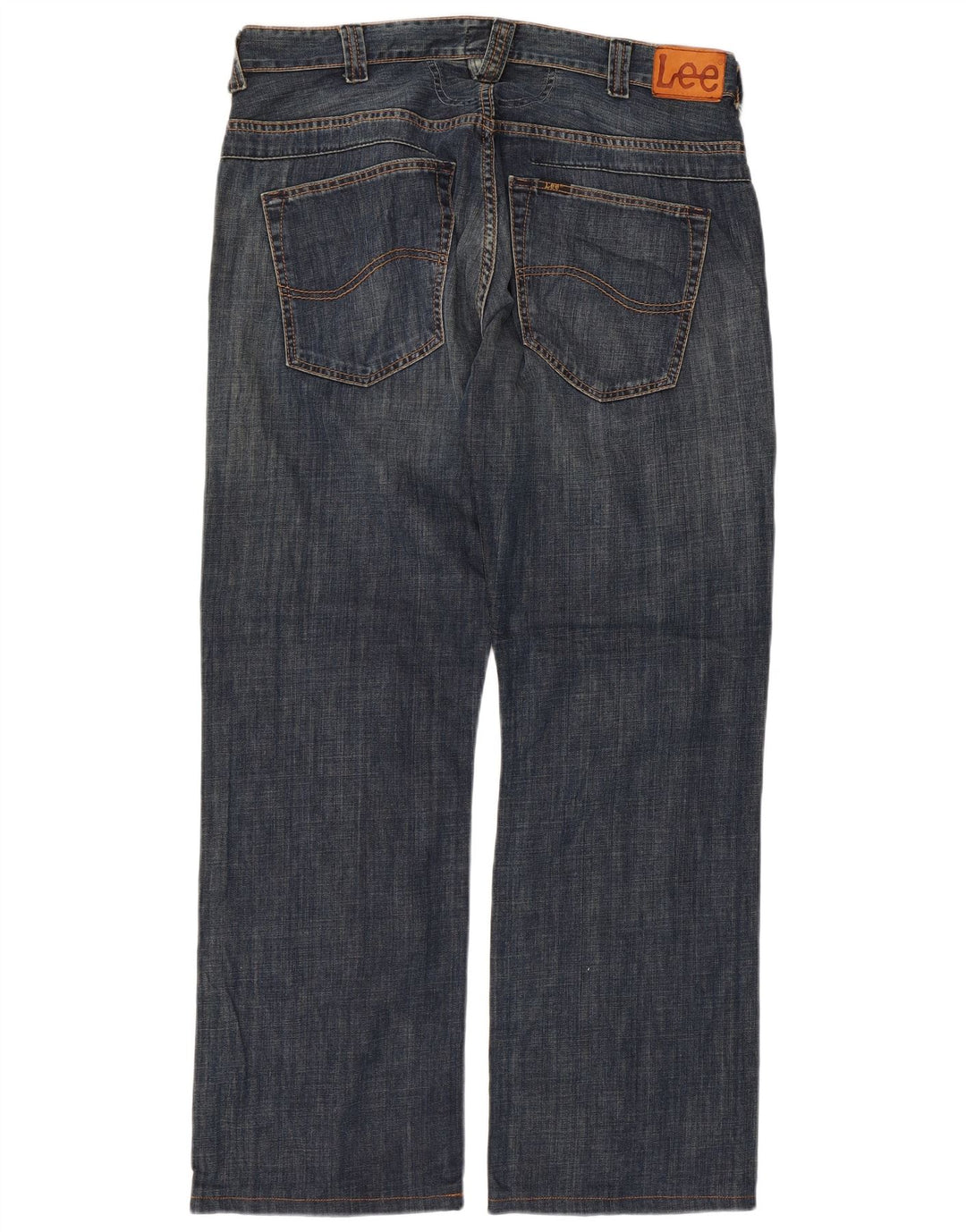 Lee Herre Knox Dart Straight Jeans W38 L31 Blå Bomuld
