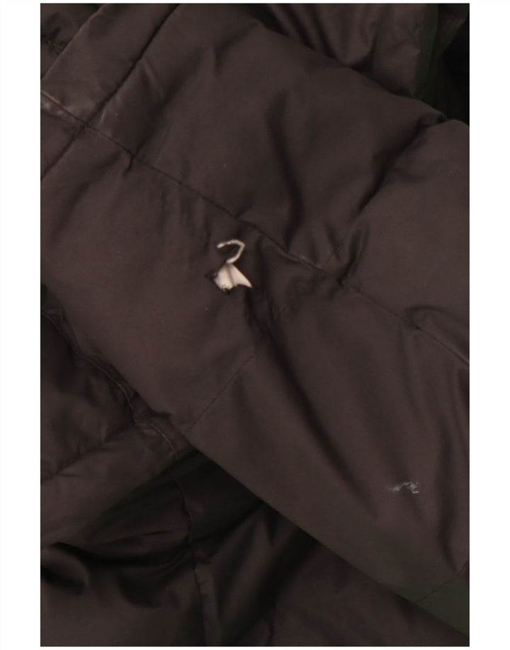 NIKE Polstret hættejakke til drenge 13-14 år XL Sort Colourblock Polyester