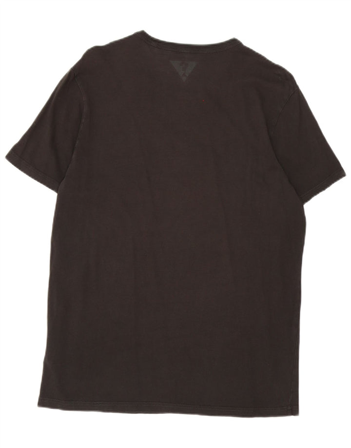 Guess Herre grafisk T-shirt Top Medium Sort Bomuld