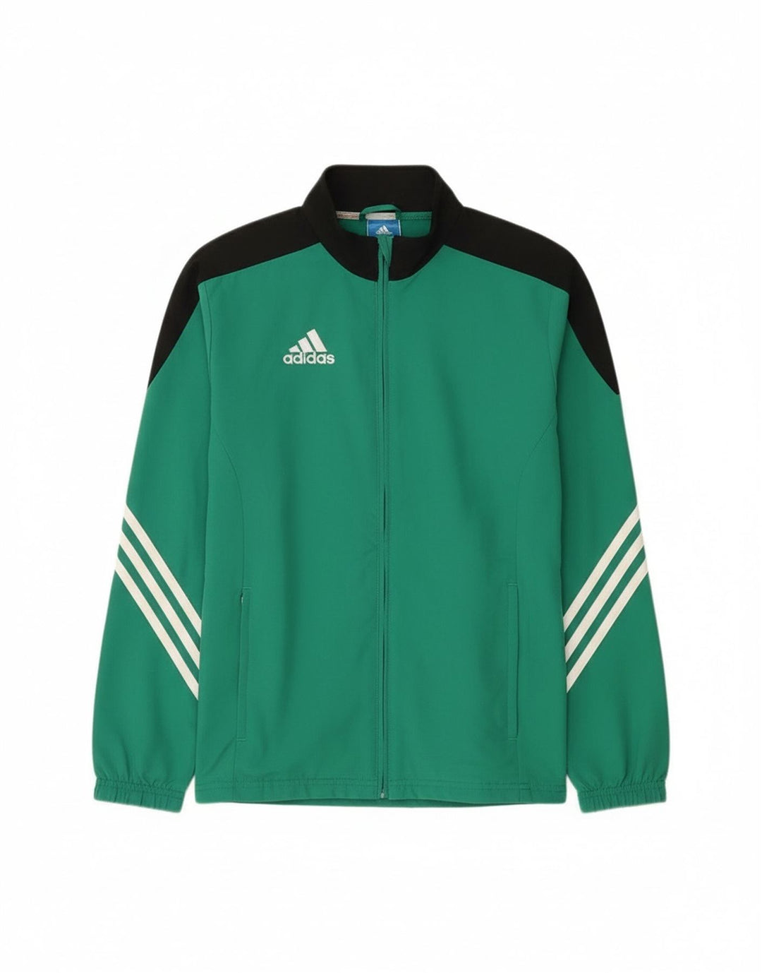 Adidas Drenge Træningsdragt Topjakke 13-14 år XL Grøn Colourblock Polyester