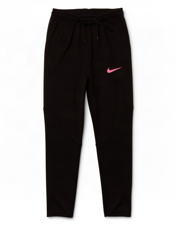 Nike drenge Dri Fit Slim træningsdragt bukser 12-13 år stor sort polyester
