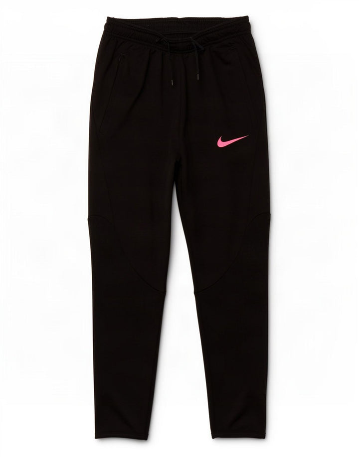 Nike drenge Dri Fit Slim træningsdragt bukser 12-13 år stor sort polyester