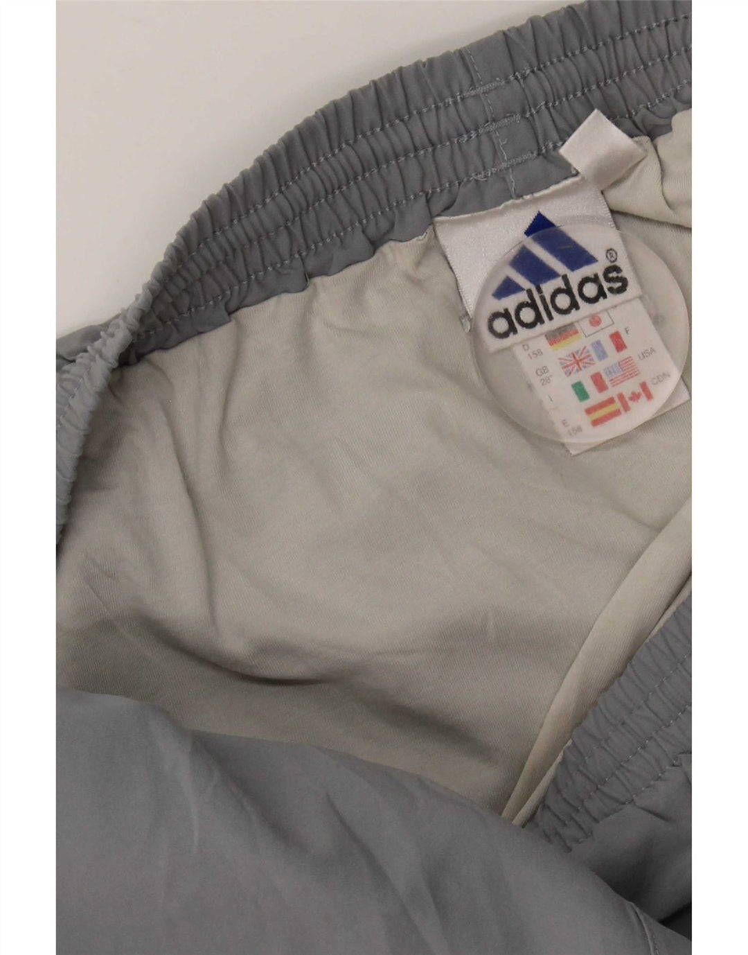 Adidas Sportsshorts til mænd, små grå polyester