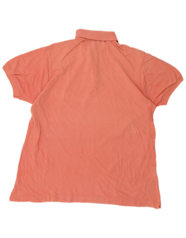 Lacoste Polo skjorte til mænd størrelse 6 XL Pink Bomuld