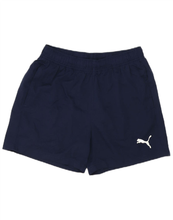 Puma Herre Sportshorts Medium Marineblå Polyester
