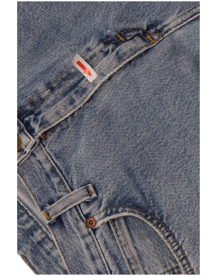 Lee Mens Brooklyn Straight Jeans W30 L32 Blå Bomuld