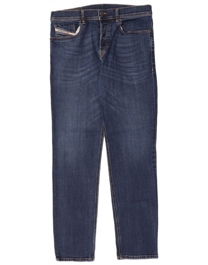 Diesel Herre Slim Jeans W32 L32 Blå Bomuld