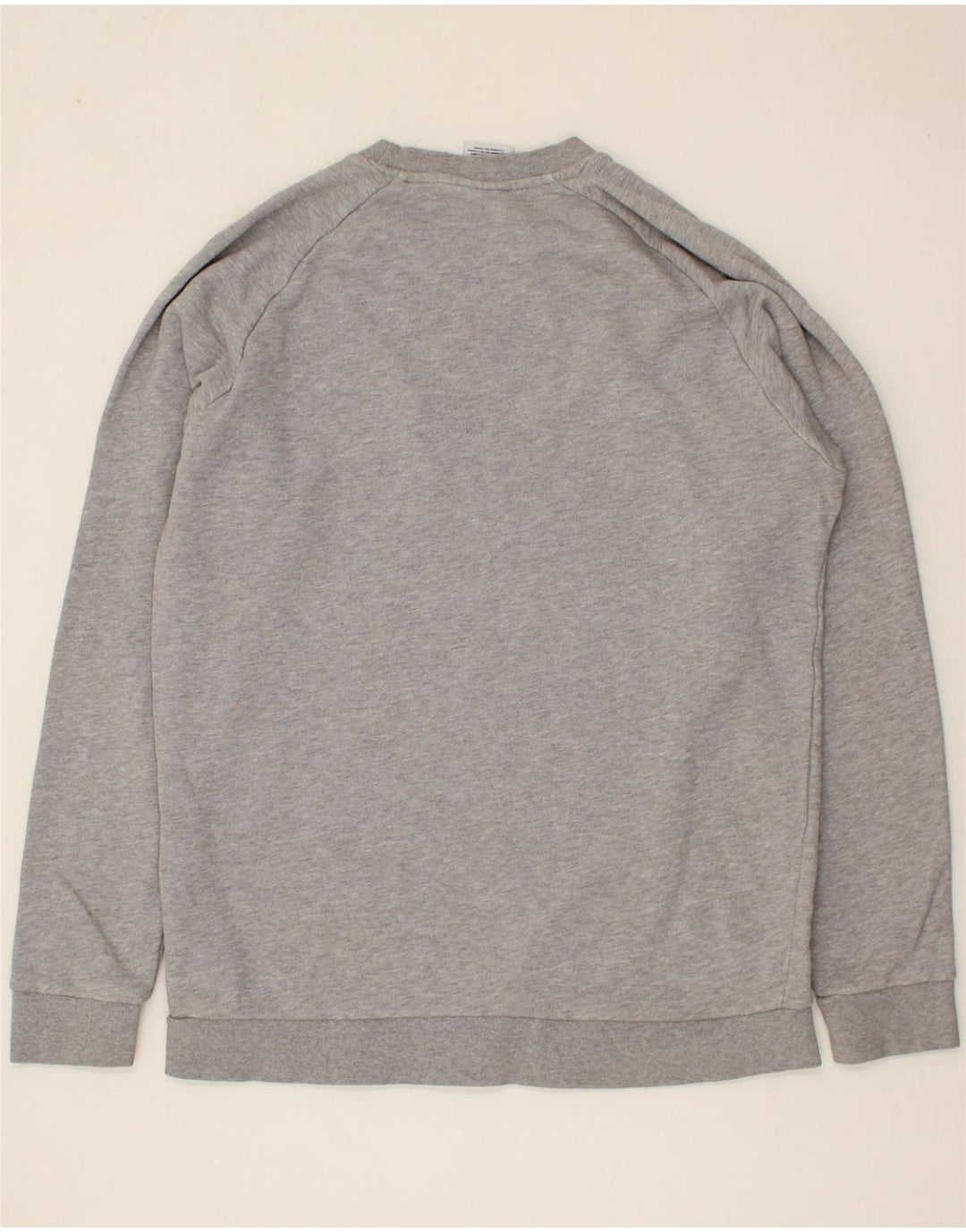 ADIDAS Mens Sweatshirt Jumper Medium Grey Cotton Vintage Adidas and Second-Hand Adidas from Messina Hembry 