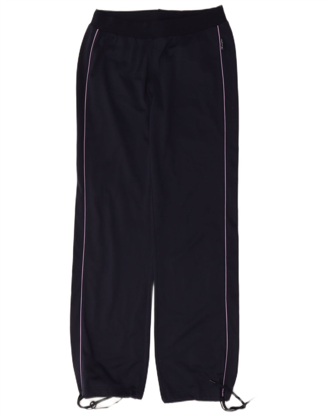Champion Womens træningsdragt Bukser UK 12 Medium Navy Blue Polyester