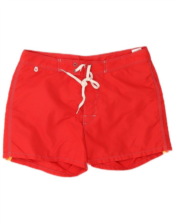 Sundek Herre badeshorts Medium Rød Nylon