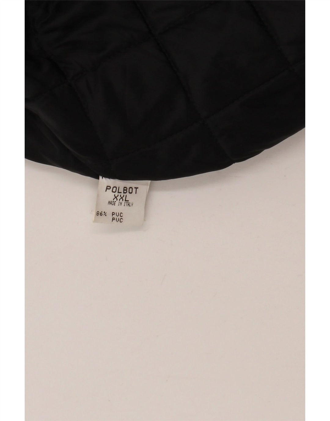 Polbot Herre Hooded Windbreaker Jacket UK 44 2XL Sort Polyvinyl