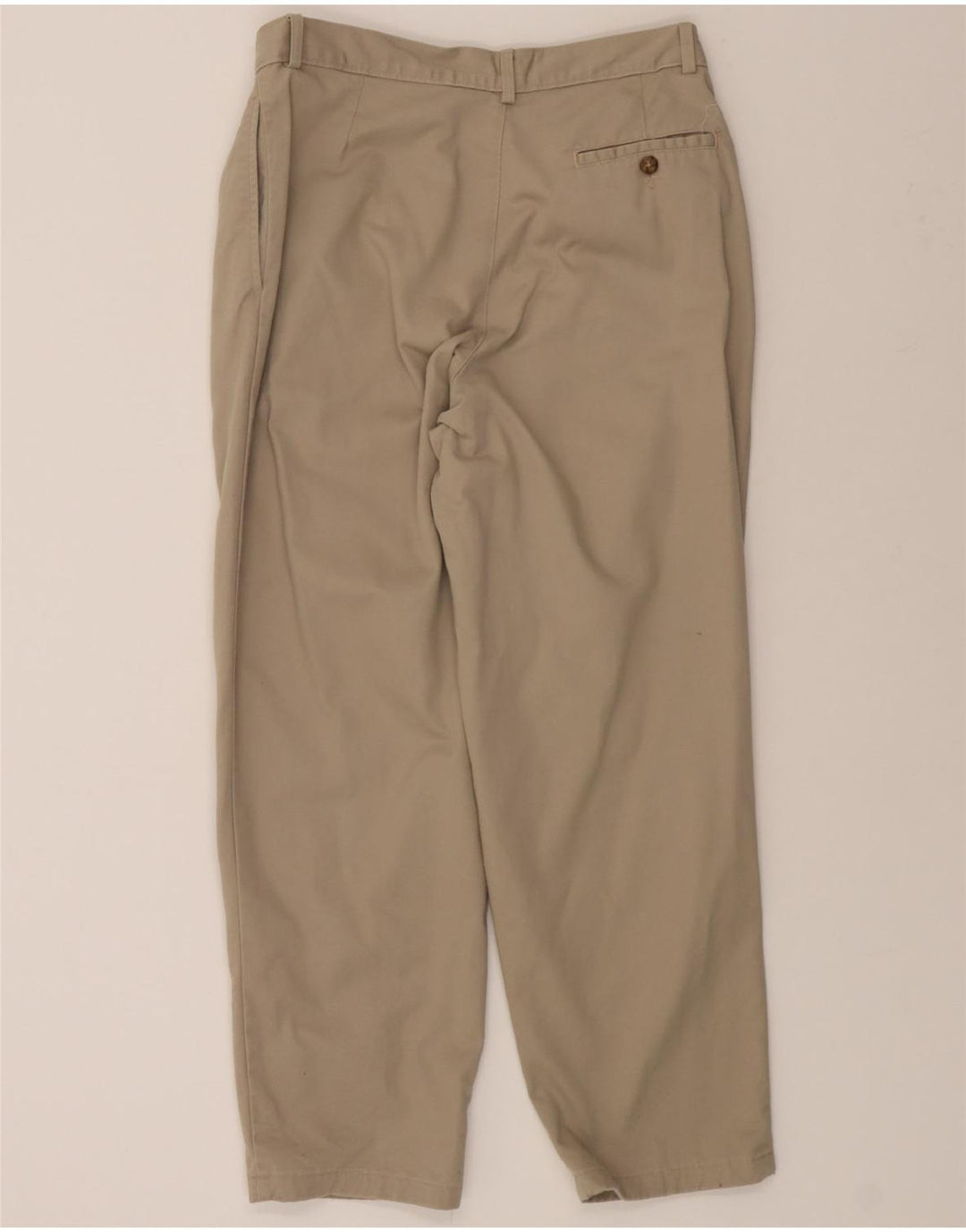 IZOD Mens Pegged Chino Trousers W32 L28 Beige Vintage Izod and Second-Hand Izod from Messina Hembry 