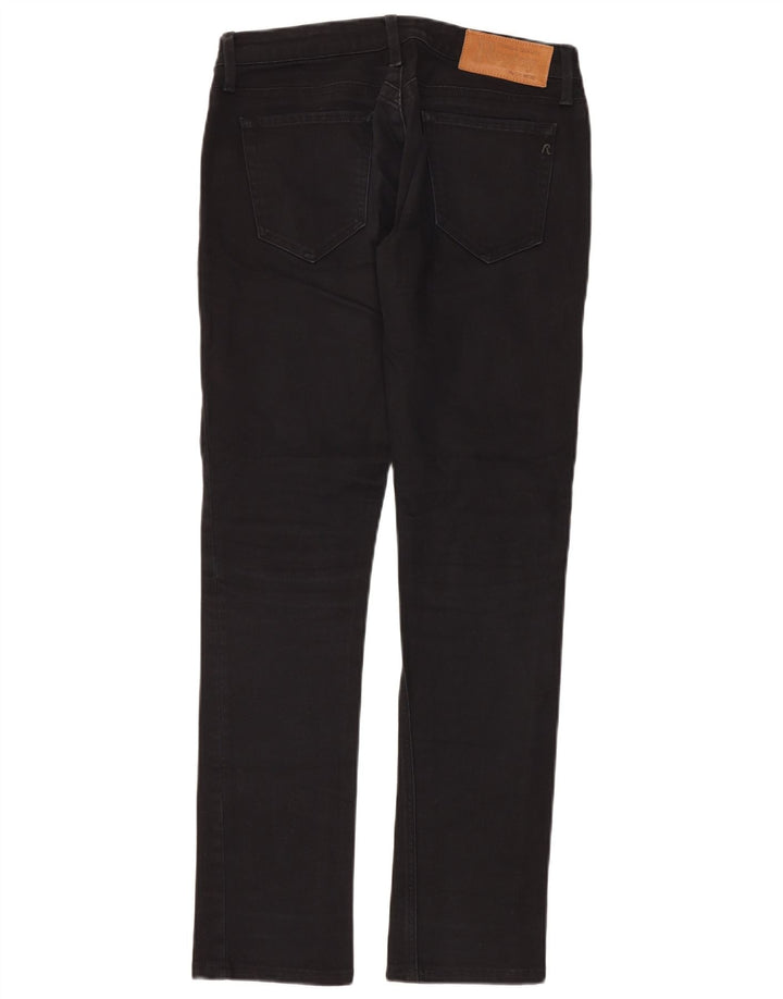 Replay Dame Slim Jeans W29 L32 Sort Bomuld