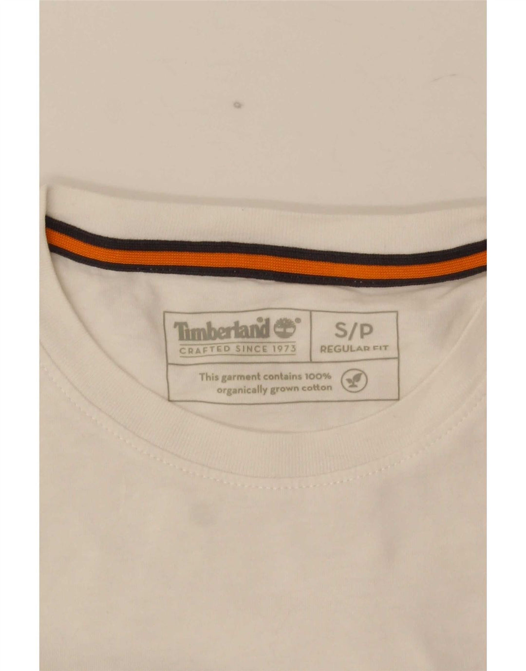 Timberland Herre Regular Fit grafisk T-shirt top lille hvid bomuld