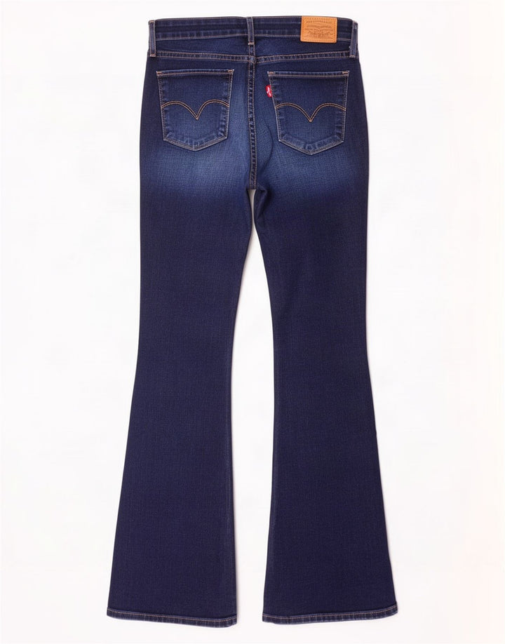Levi's Dame 715 Bootcut Jeans W26 L29 Marineblå