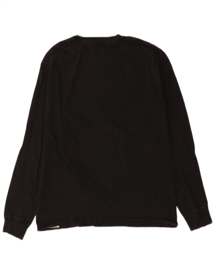 Champion Herre Grafisk Top Langærmet Medium Sort