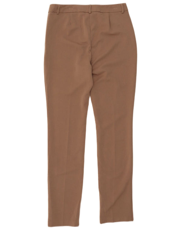 Marks & Spencer Dame Slim Chino Bukser UK 12 Medium W32 L33 Brun