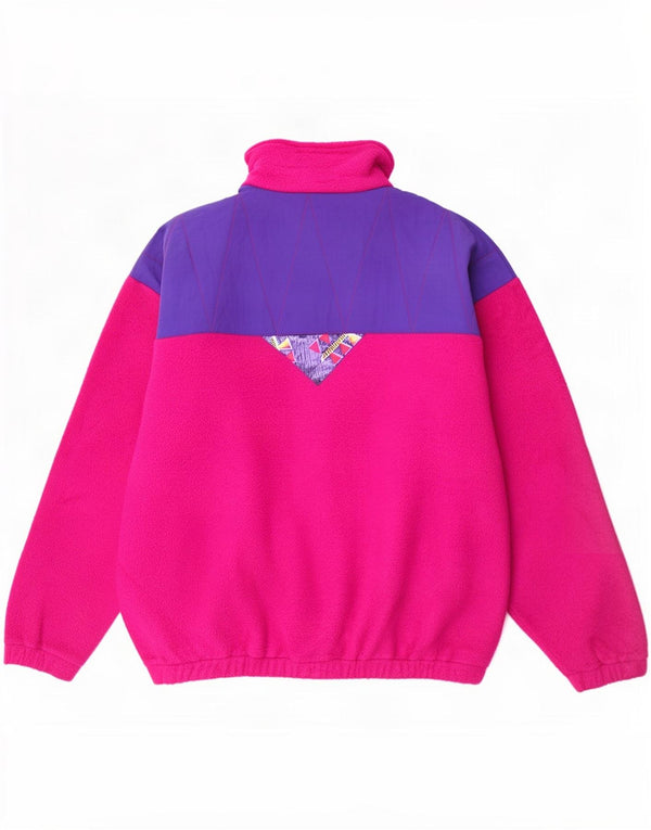 Sportful Herre Fleecejakke UK 46 3XL Pink Colourblock Polyester