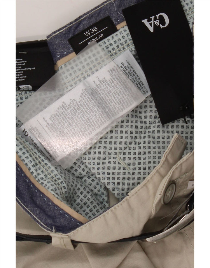 C&A Herre Regular Fit Cargo Shorts W38 XL Grå Bomuld