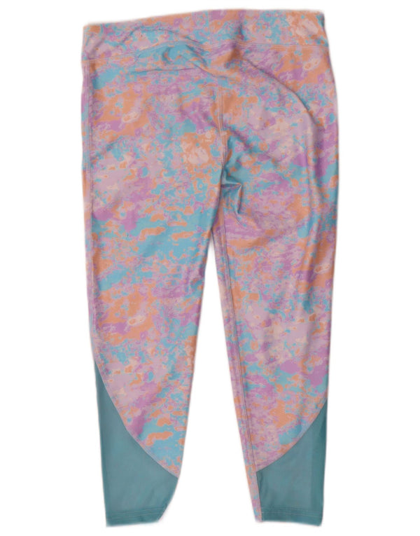 UNDER ARMOR Pige Leggings 11-12 år Large Multicolor Tie Dye