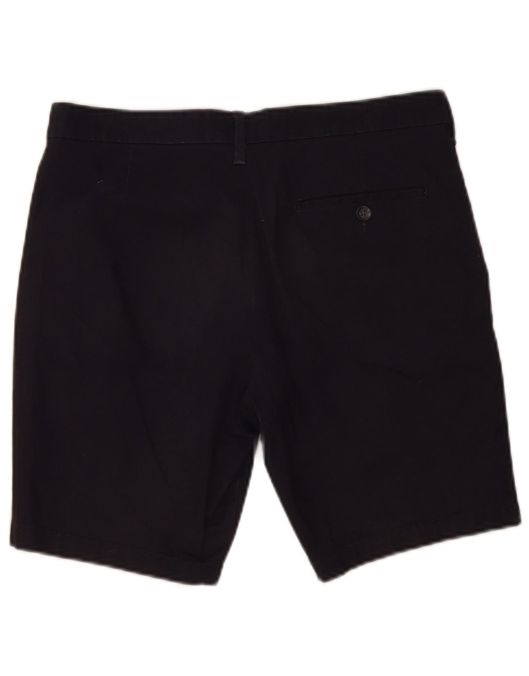 Marks & Spencer Herre Chino Shorts W32 Medium Navyblå Bomuld