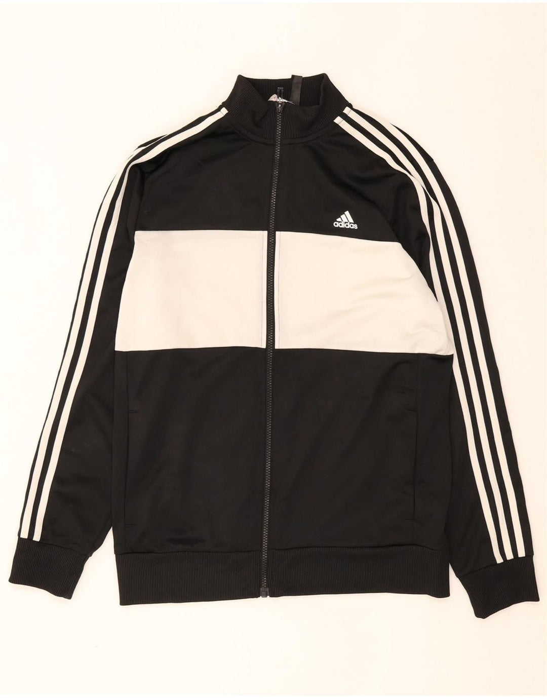 Adidas Træningsdragt Topjakke til drenge 15-16 år Sort Colourblock Polyester