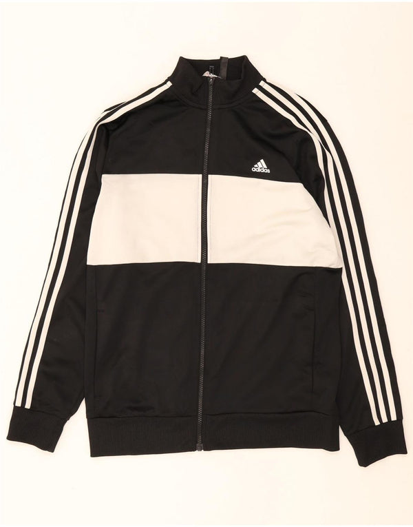 Adidas Træningsdragt Topjakke til drenge 15-16 år Sort Colourblock Polyester