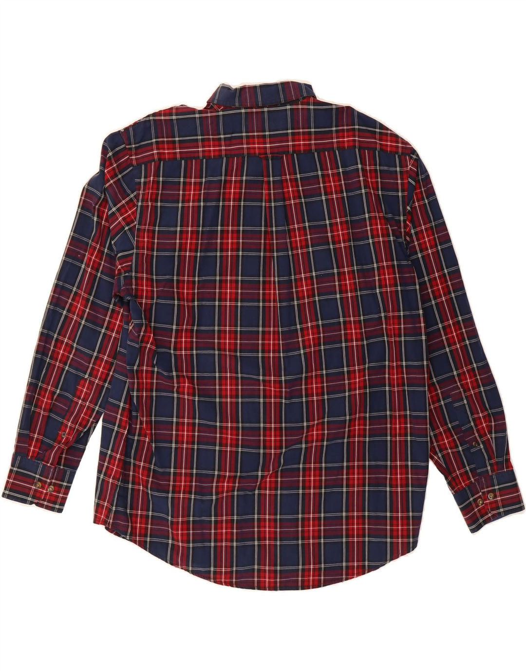IZOD Mens Shirt Large Red Check Cotton Vintage Izod and Second-Hand Izod from Messina Hembry 