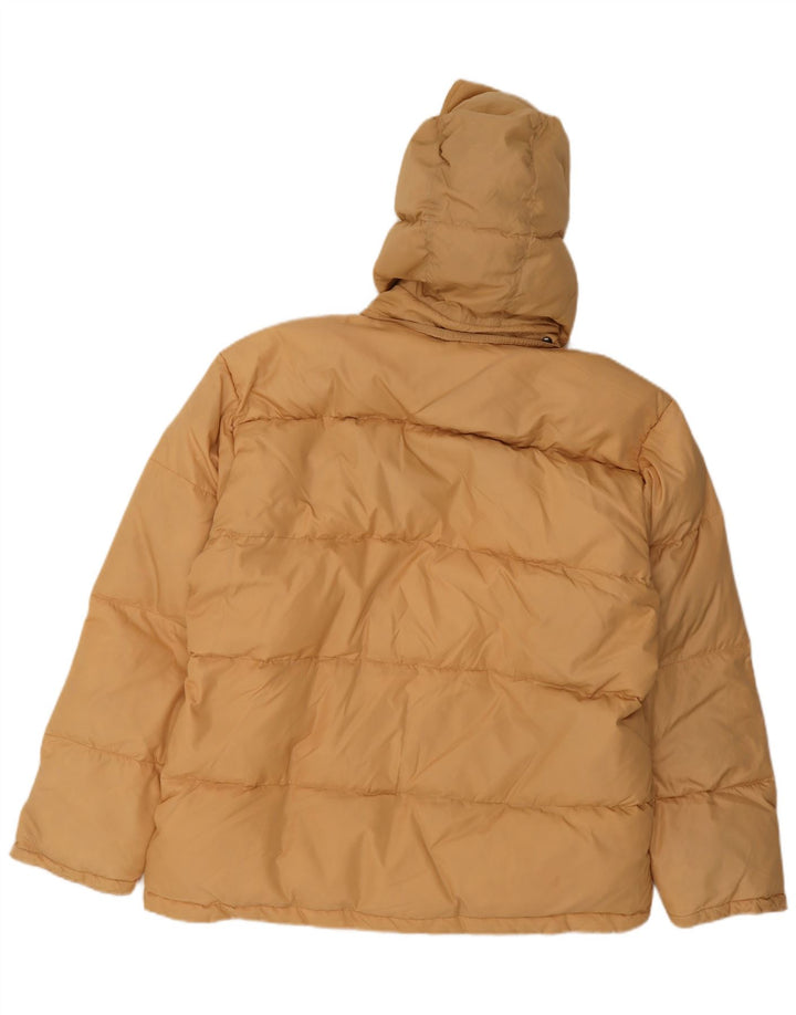 Fila Herre hættepolstret jakke IT 52 XL Beige Polyamid
