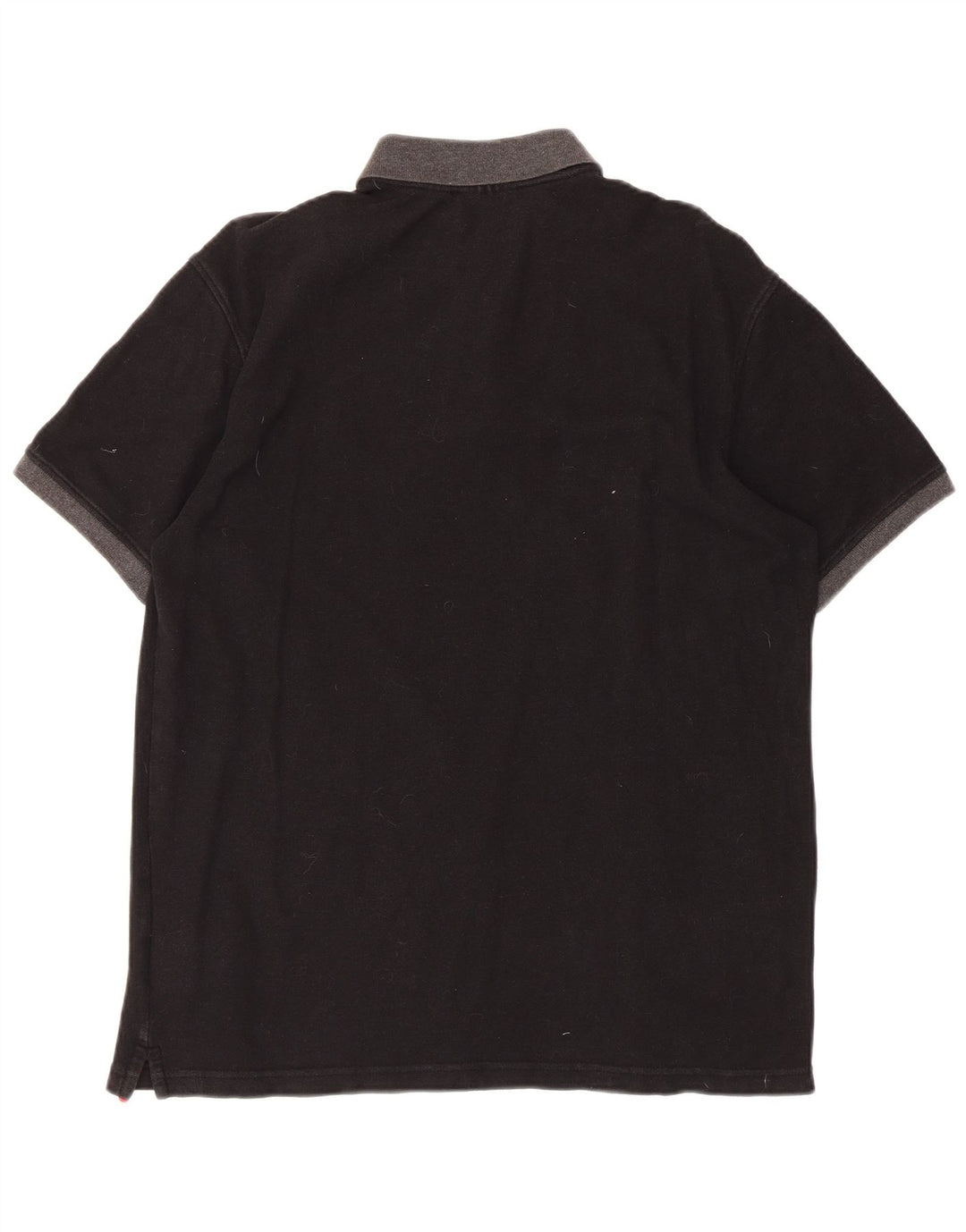 Fila Herre poloshirt Medium Sort Bomuld