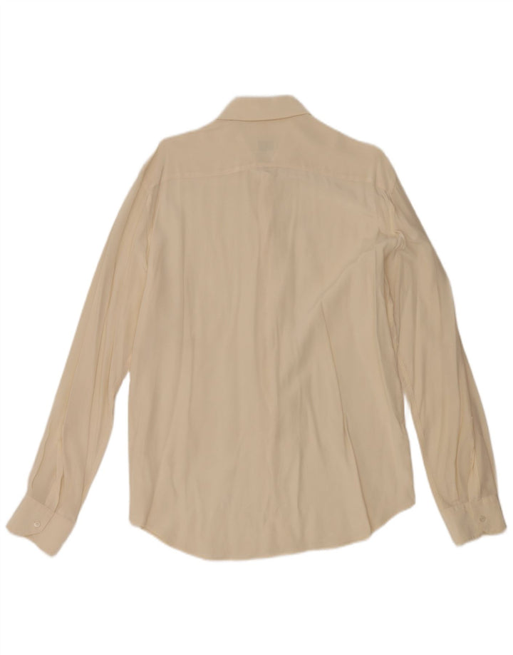 Epsom Herreskjorte Medium Off White Silke