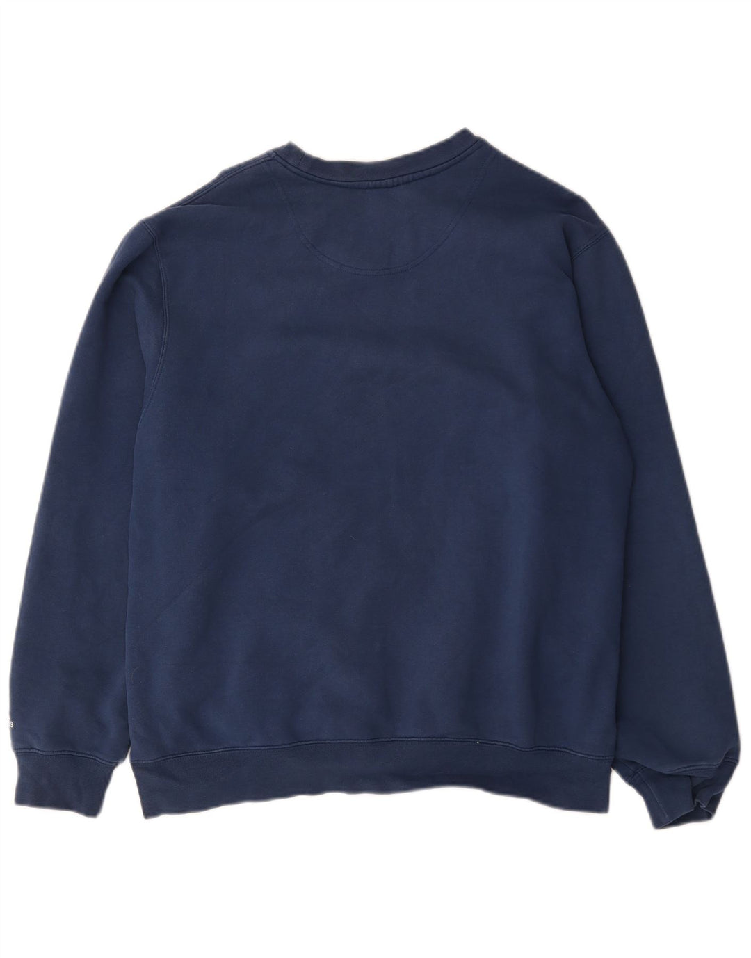 Adidas grafisk sweatshirt til mænd, stor marineblå bomuld