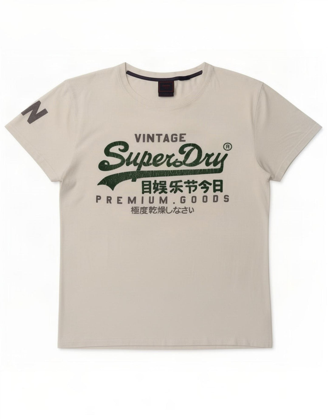 Superdry Herre grafisk T-shirt Top 2XL Hvid