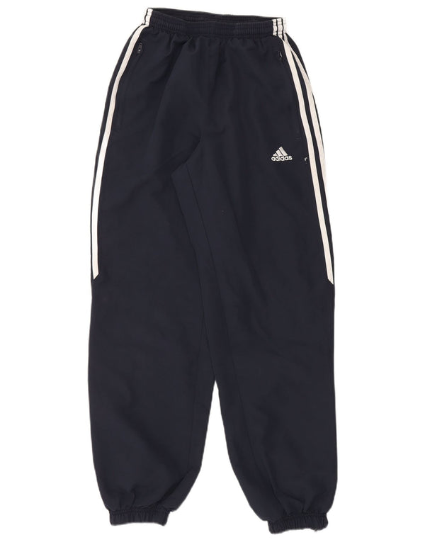Adidas Drenge Loose Fit træningsdragt Bukser Joggers 12-13 år Marineblå
