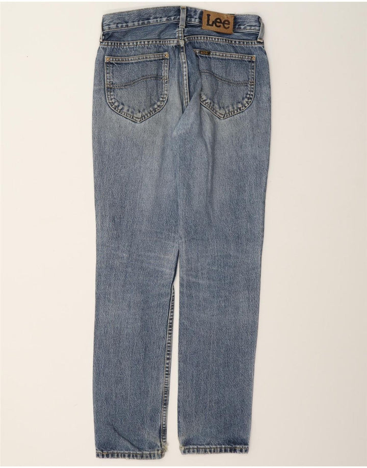 Lee Straight Jeans til mænd W29 L32 blå bomuld