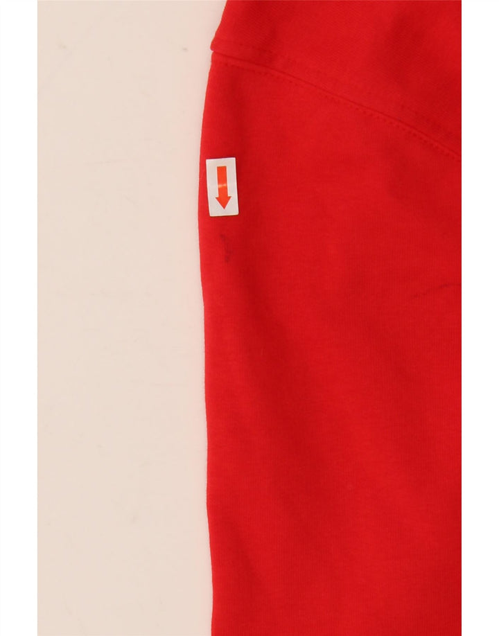 Champion Herre grafisk hættetrøje Jumper Large Rød