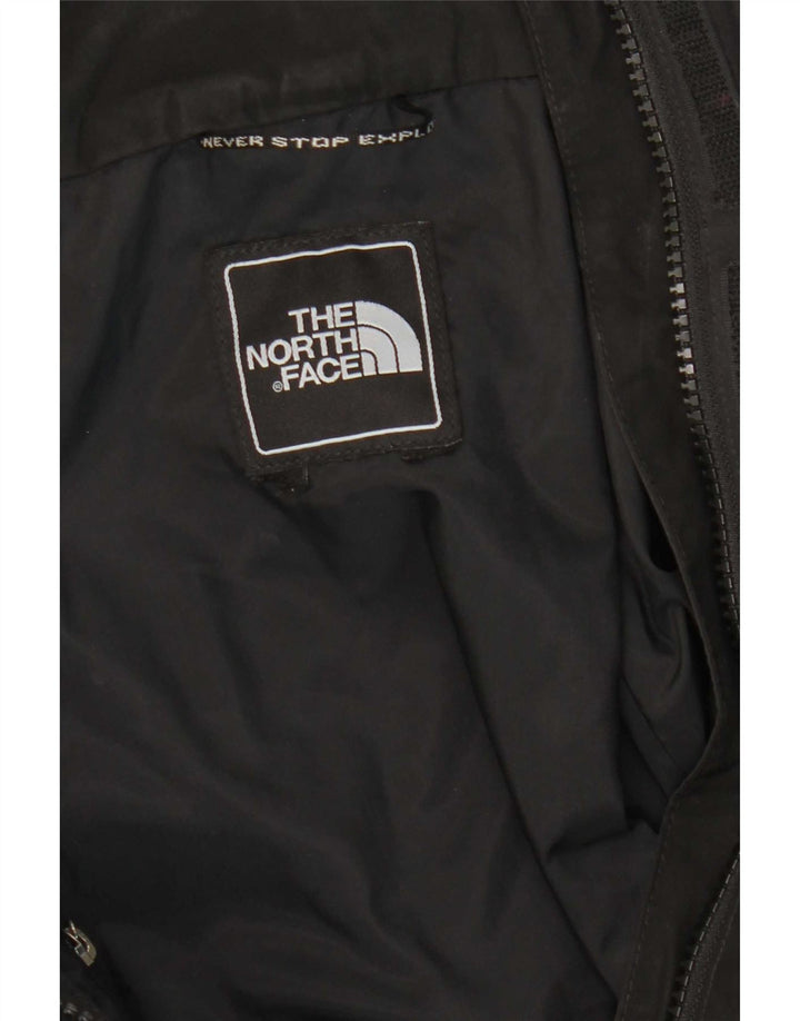 The North Face vindjakkejakke med hætte til kvinder UK 12 Medium Sort