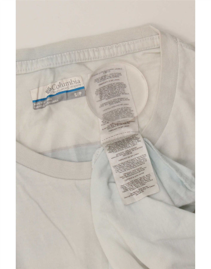 Columbia Herre grafisk T-shirt top lille hvid bomuld