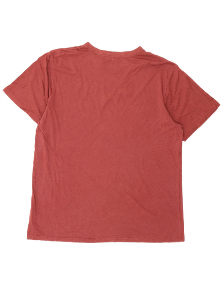 Volcom Herre Modern Fit T-Shirt Top Stor Bourgogne Bomuld
