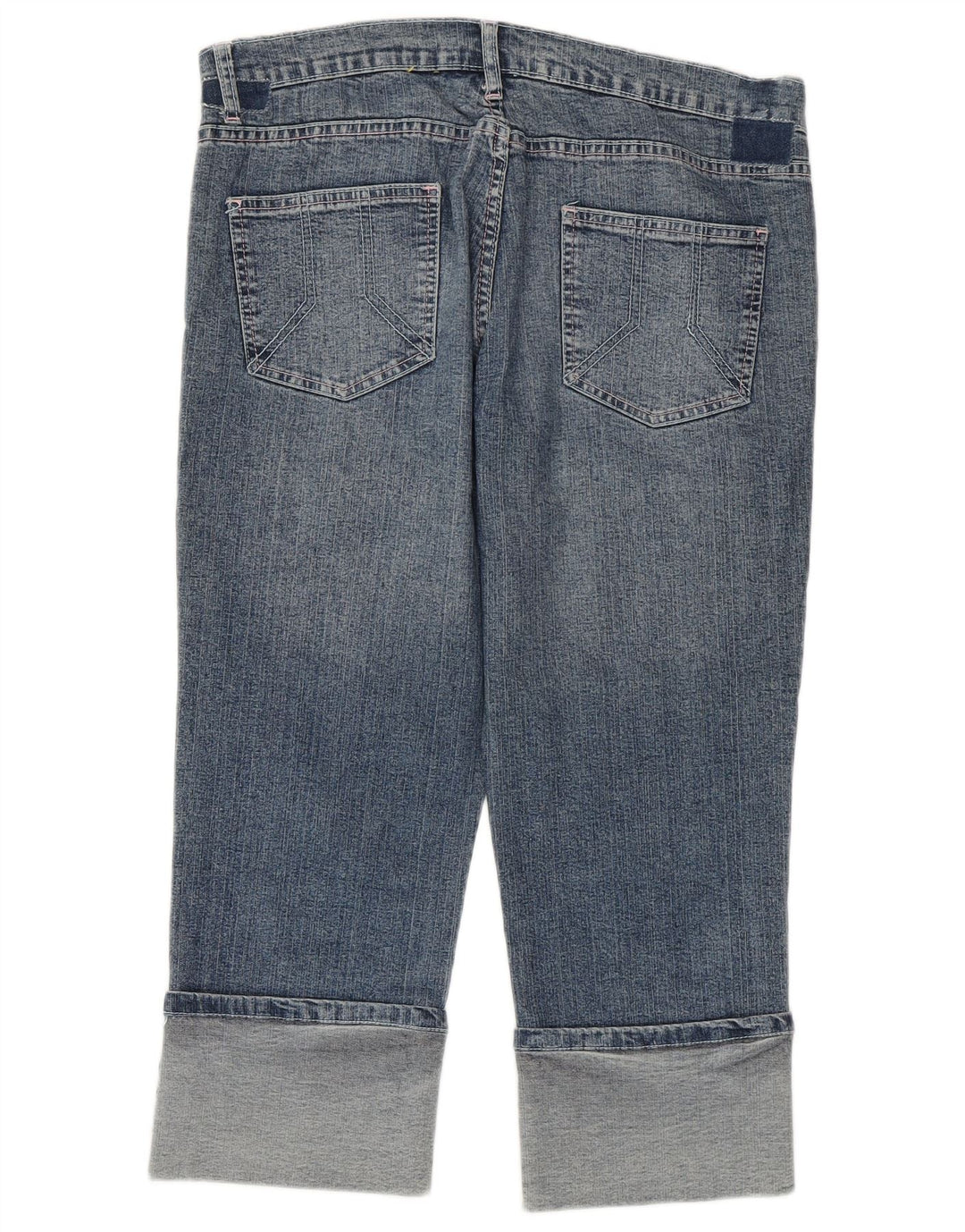 MAUI AND SONS Dame Capri Jeans EU 44 XL W34 L21 Blå