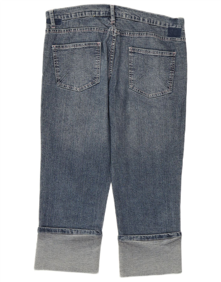 MAUI AND SONS Dame Capri Jeans EU 44 XL W34 L21 Blå